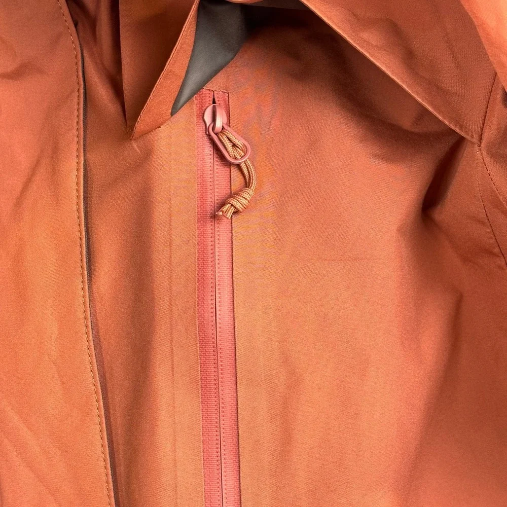 Outdoor Research Womens Aspire Trench GORE-TEX Rain Jacket Orange 287622 Small - Picture 9 of 13